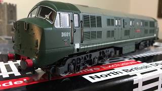 Kernow Model Rail Centre D601 ‘Ark Royal’ warship diesel hydraulic locomotive DCC fitted OO gauge
