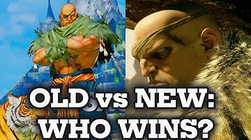 SAGAT IS A MONSTER in SF6 vs SFV — Full Frame Data & Moveset Breakdown!