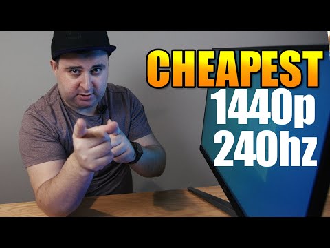 CHEAPEST 1440P 240HZ MONITOR - ACER XV272U - Project WOOP