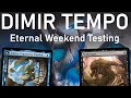 Sweaty Eternal Weekend Testing with Legacy Dimir Tempo. MTG