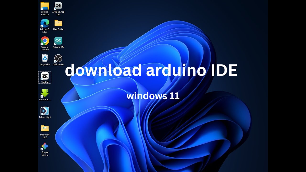 how to download arduino IDE easily. windows 11.