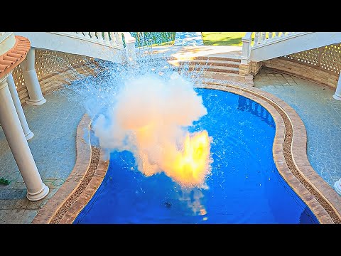 مترميش كيلو صوديوم في حمام سباحة