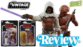 Star Wars The Vintage Collection Jedi Knight Revan & HK-47 2 Pack Review!