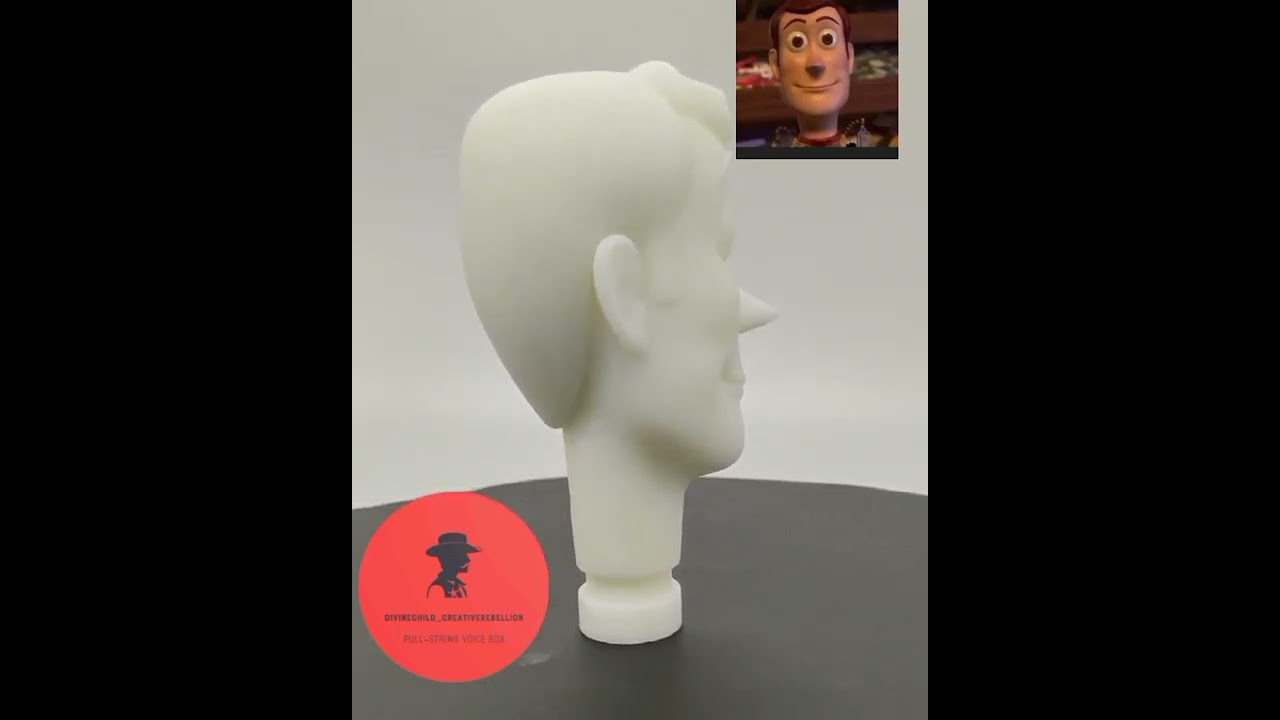 Movie Replica of Sheriff Woody Toy mode facial data Movie accurate Woody