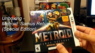 Unboxing: Metroid: Samus Returns Special Edition