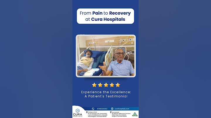"From Pain to Recovery: Your Healing Journey at Cura Hospitals"