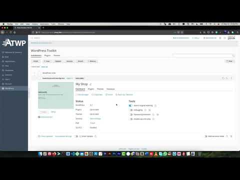 Log into WordPress dashboard without password in Plesk