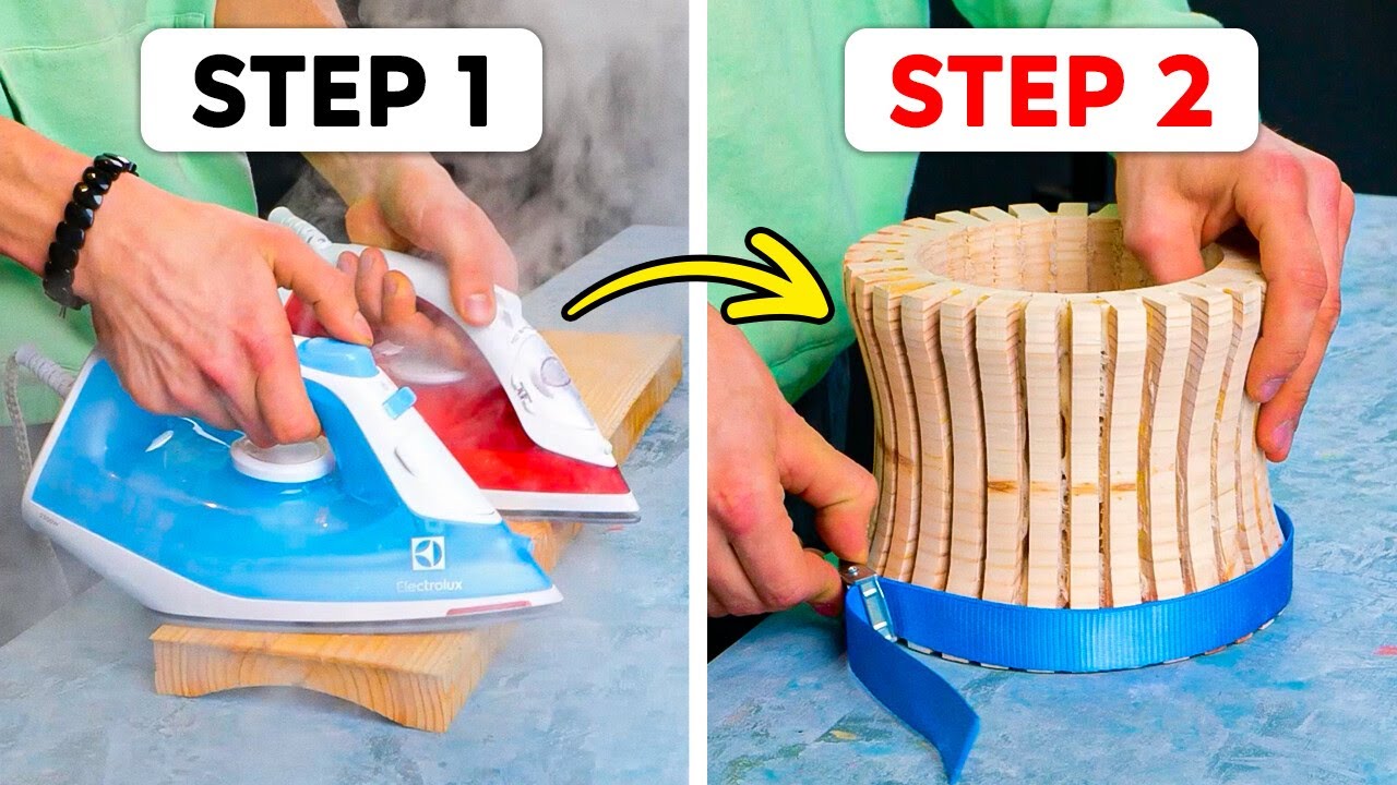 Beautiful DIY Wood Projects Anyone Can Make at Home 🛠️ - YouTube