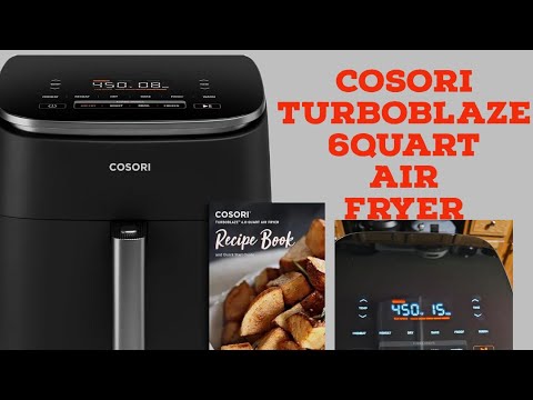 Cooking With The COSORI TURBO BLAZE Air Fryer *Review* 