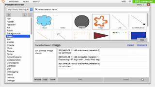 Lively Web - Opening a part inspector