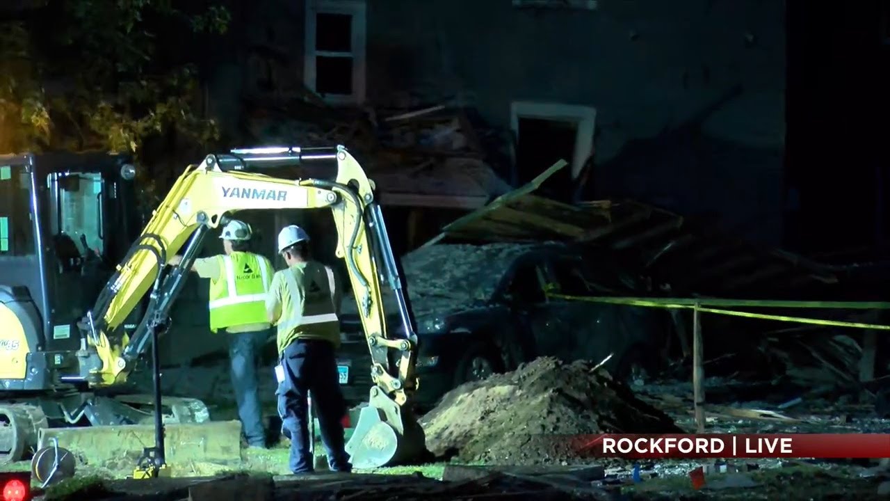 Rockford home explosion investigation continues as clean up begins ...