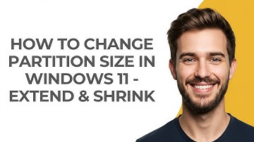 How To Change Partition Size In Windows 11 - Extend & Shrink - UPDATED!