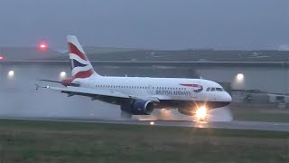 (RAINWAY 04) @ Belfast City Airport (BHD) : British Airways (G-DBCJ) : Airbus A319-131 : 26/3/24