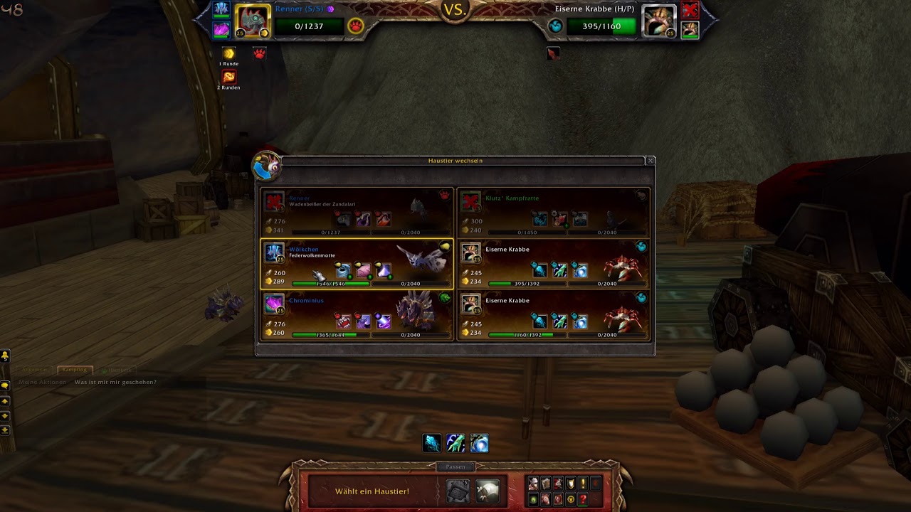 World of Warcraft   Todesminen Klutz`s Kampfratte