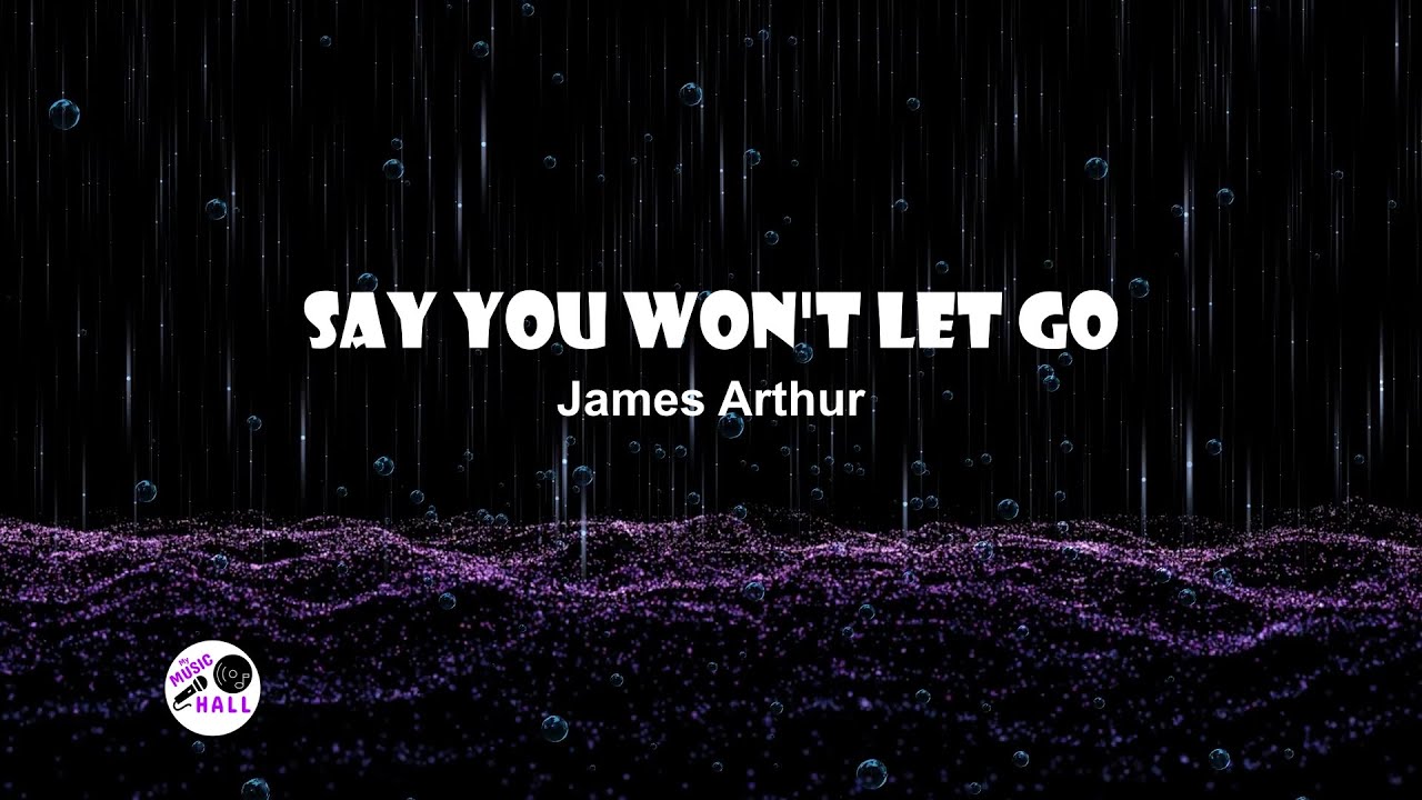 Say You Won't Let Go | James Arthur | Acoustic Karaoke | 4K!