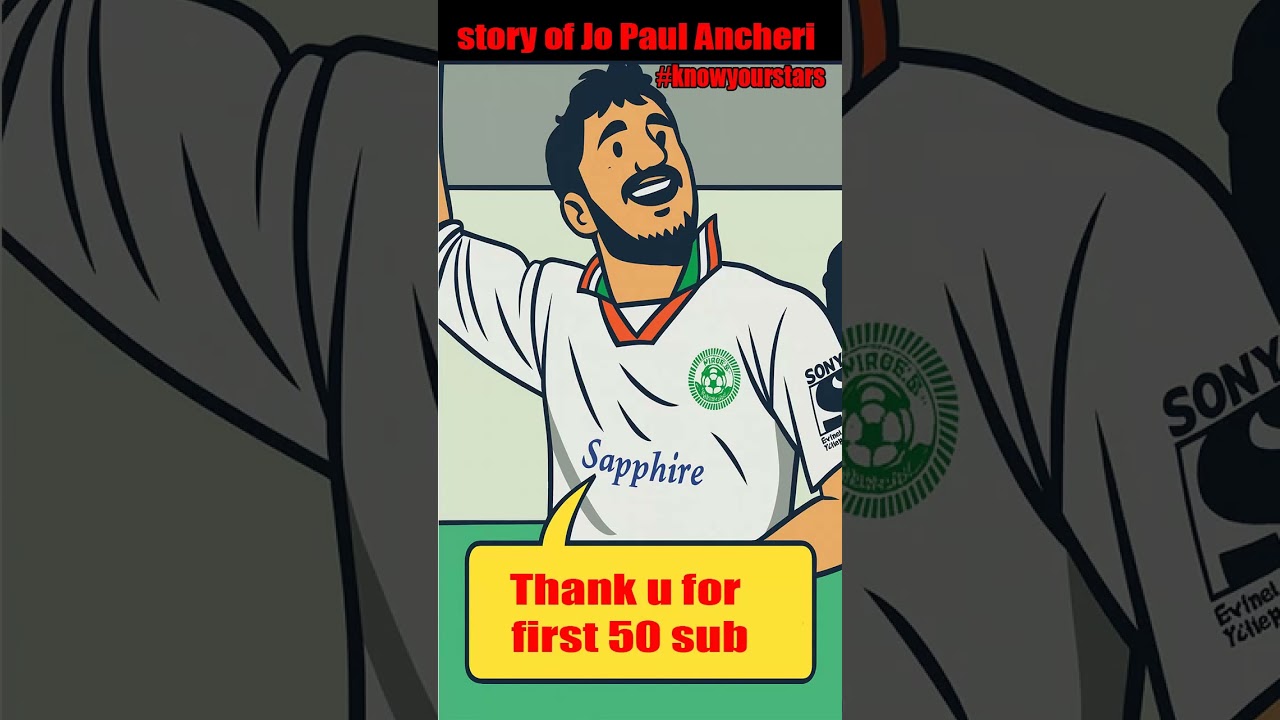 Before Chhetri… There Was Jo Paul Ancheri ⚽🇮🇳 