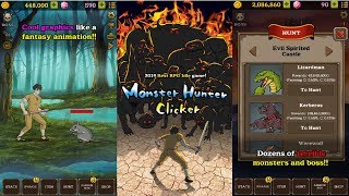 Monster Hunter Clicker : RPG Idle game Android Gameplay screenshot 3