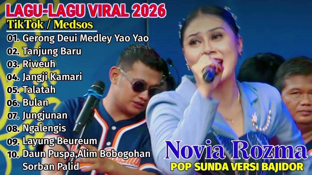 Novia Rozma - Gerong Deui,Daun Puspa,Alim Bobogohan, Sorban Palid - Lagu-lagu Terpopuler 