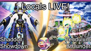 Locals LIVE! - 3x SHADDOLL SHOWDOWN ROUNDS 1 & 2 [Structure-Deck-Only Yu-Gi-Oh part 2/3]