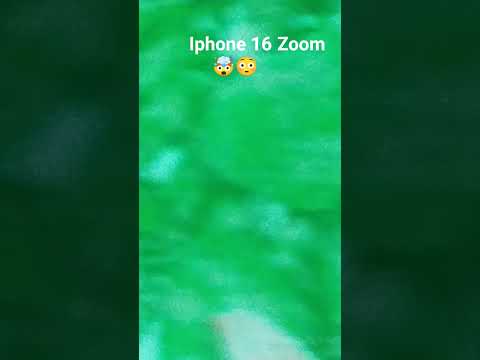 iphone 16 zoom🤯😳