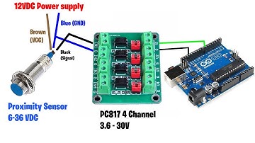 PC817 Adapter Module Optocoupler  with Arduino - zonemaker.com