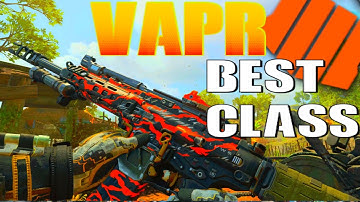 VAPR-XKG BEST CUSTOM CLASS SETUP GUIDE and Gameplay!! Black Ops 4
