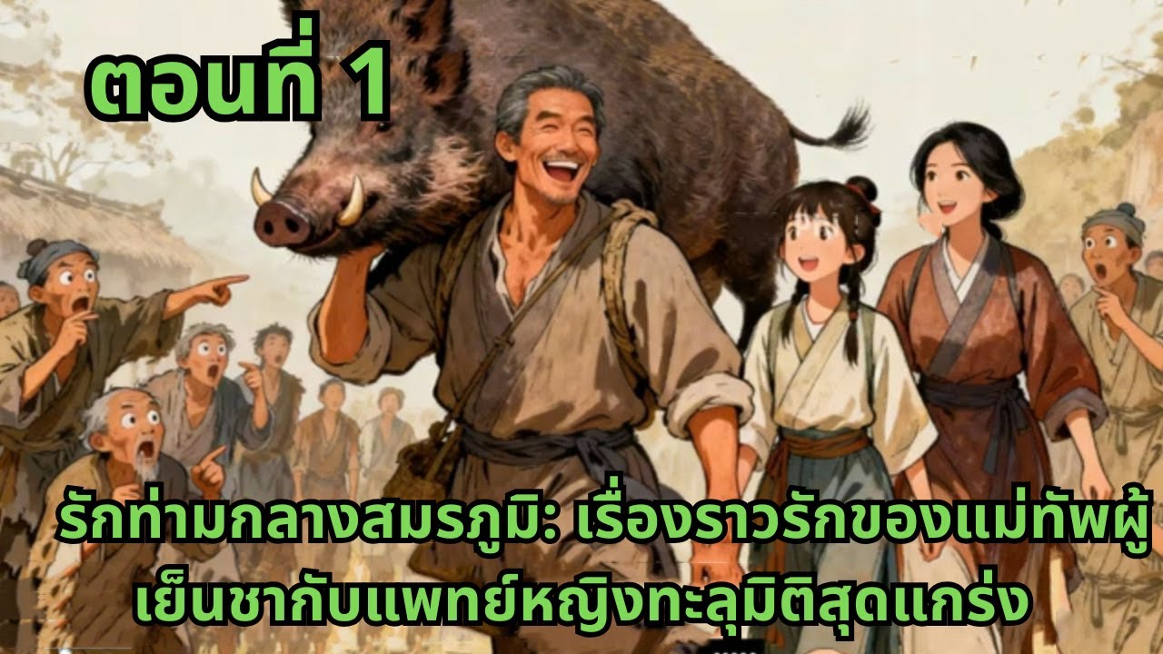ตอนที่ 1   |     รักท่ามกลางสมรภูมิ: เรื่องราวรักของแม่ทัพผู้เย็นชากับแพทย์หญิงทะลุมิติสุดแกร่ง