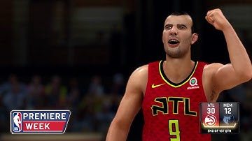 NBA 2K20: All Time Atlanta Hawks vs All time Memphis Grizzles - (Xbox One HD) [1080p60FPS]