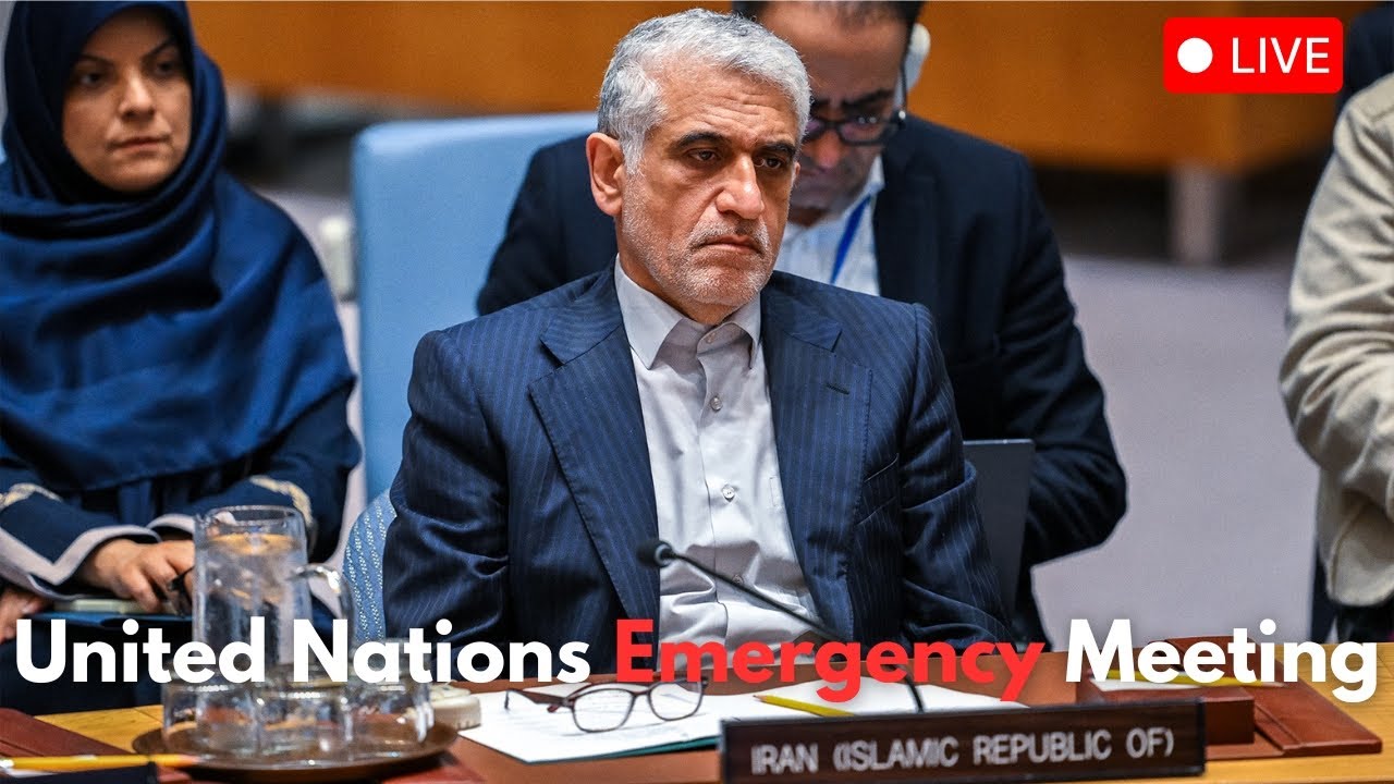 United Nations Emergency Meeting After U.S. Attacks Iran's Nuclear ...