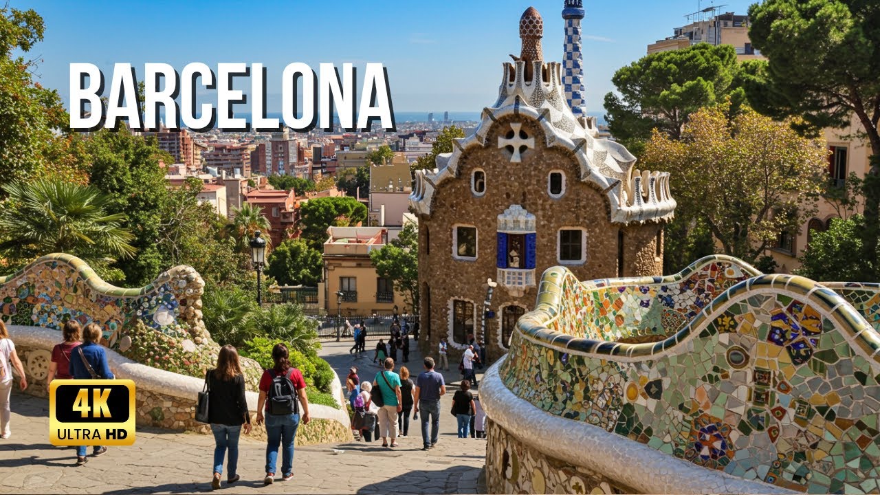Walking in Barcelona 🇪🇸  Gothic Quarter, Street Life & City Sounds 4K Tour