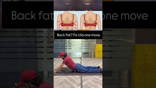 Back Fat Loss Stretch 🔥| Fix Back Fat &amp; Improve Posture #fatloss #stretch #backfat #posture #shorts