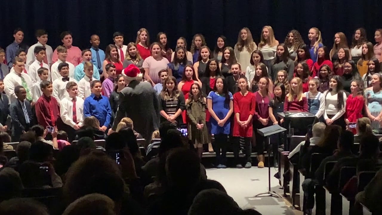 Chorus Holiday Concert Grand Finale YouTube