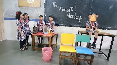 The Smart Monkey || Role play || Class 2 || English || MRIDANG || New NCERT