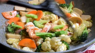 Sayur Campur Stir Fry Mixed Vegetables