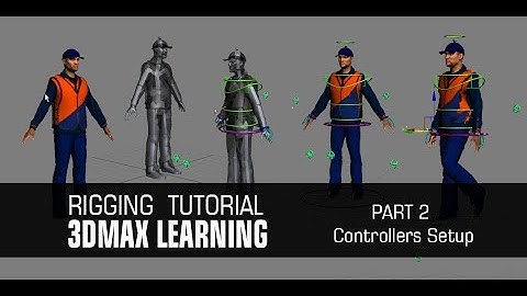 Animate character with Rigging setup in 3dmax Part 2
