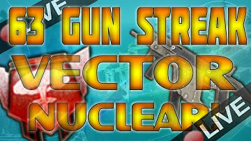 Black Ops 2 - Live 66 Nuclear Gun Streak w/Vector w/Face Cam