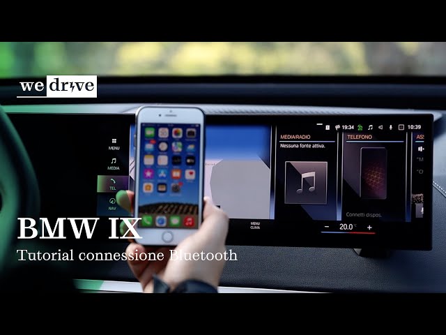 BMW IX | Come collegare lo SMARTPHONE via BLUETOOTH [TUTORIAL]