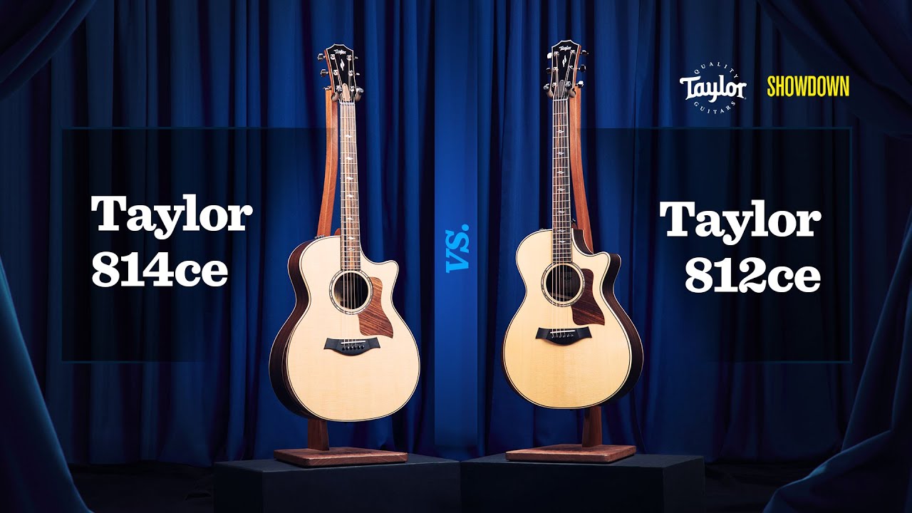 Taylor 812ce Acoustic-electric Guitar - Natural with V-Class