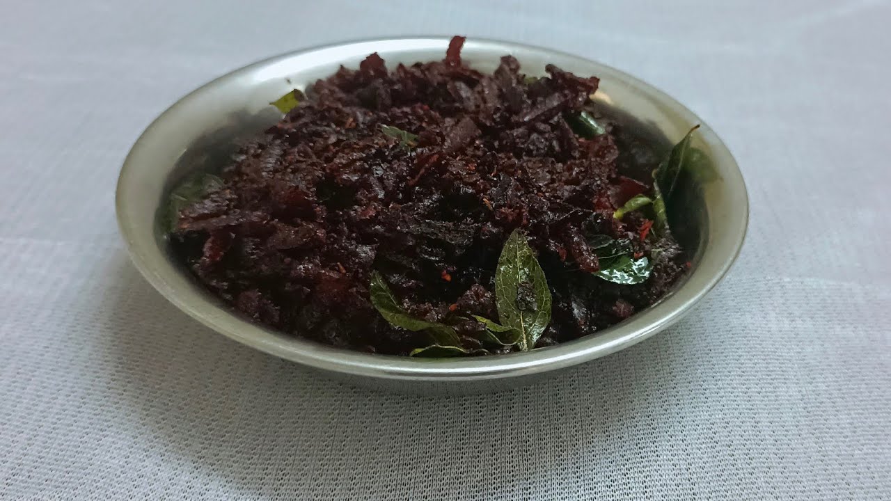 பீட்ரூட் தொக்கு/beetroot poriyal recipes in tamil/beetroot recipes in ...