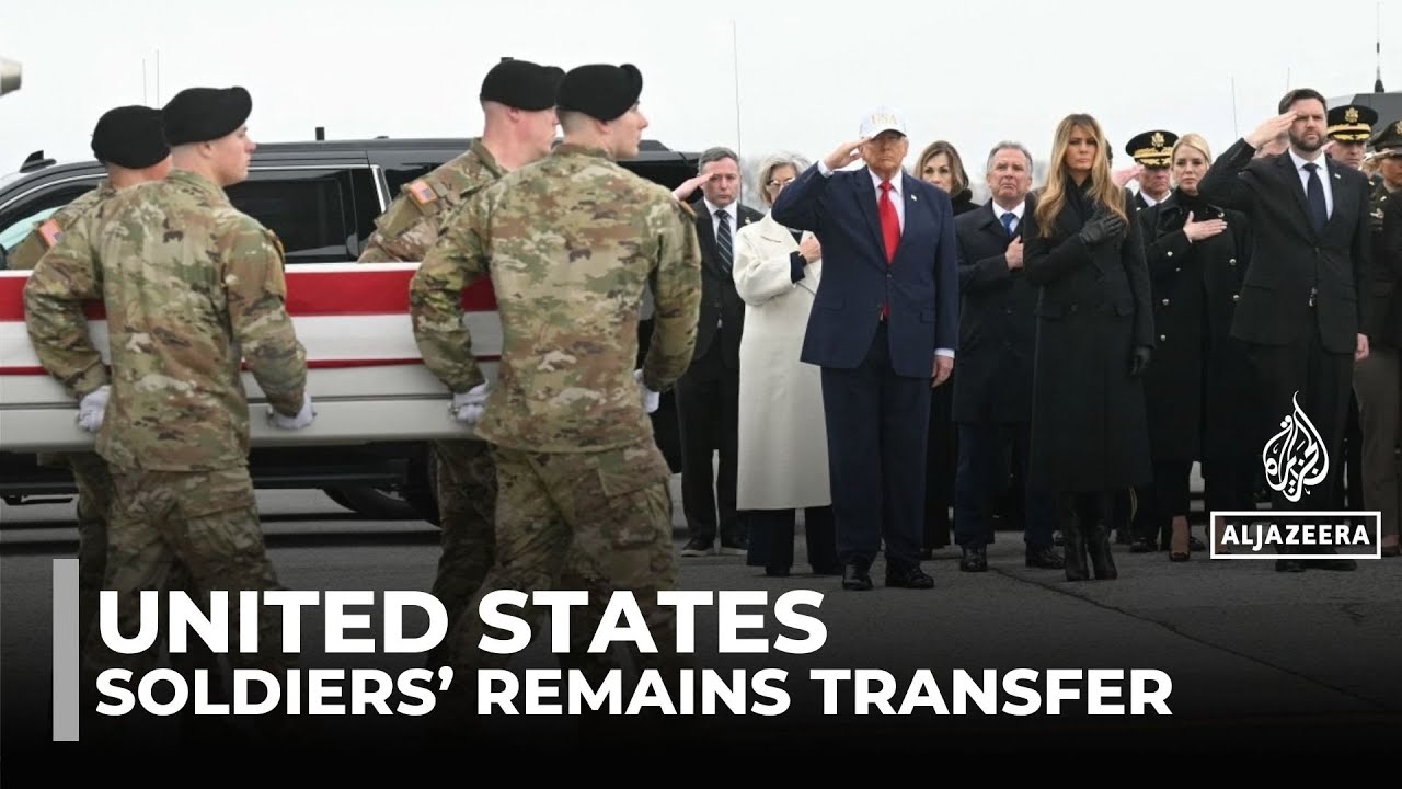 US soldiers' remains repatriated: First American casualties of Iran war returned home