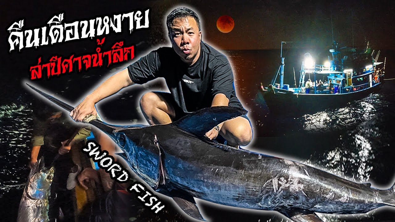 นั่งเรือ 6 ชั่วโมง ออกล่าปีศาจน้ำลึก! ในคืนเดือนหงาย