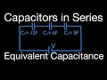 Understanding Equivalent Capacitance in Series