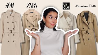 TRENCH COAT THROWDOWN: Is Fastfashion Up To The Challenge?