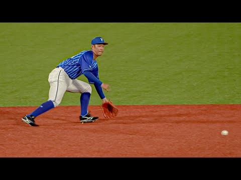 DeNA・京田陽太選手【スローで見るプロの守備】