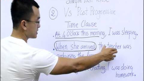 Cambodians Learn English in Khmer | រៀនវេយ្យាករណ៍ភាសាអង់គ្លេស Past Simple Vs Past Progressive