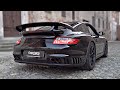 600+HP Porsche 997 GT2 with Capristo Exhaust | RAW Sound 🔊 - Old School Twin Turbo Flat-Six Noises!