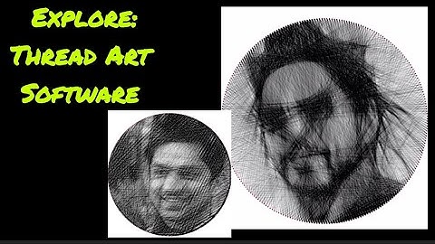 Explore Thread Art Software | Digital Art Super Easy and Free Method | App Introduction