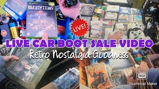 MY Favourite CAR BOOT SALE REOPEN'S LIVE FOOTAGE - Will it be a great day?!?!?