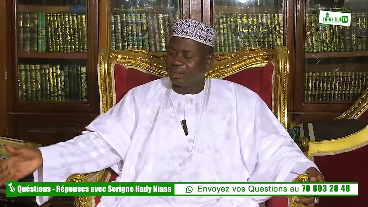 QUESTION REPONSE DU DIMANCHE 17 DECEMBRE AVEC SERIGNE HADY NIASS ET CHEIKH AHMAD TIDIANE DIOP