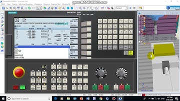 SIMULASI CNC SINUMERIK 808 DM MENGGUNAKAN SWANSOFT